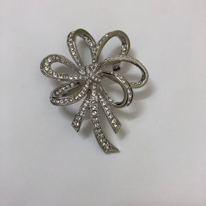 Rhinestone Bouquet Brooch